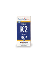 Bones and cardiovascular system - Vitamin K2 (MK-7), 100 µg x 60 sublingual tablets - Nutra Best Europe