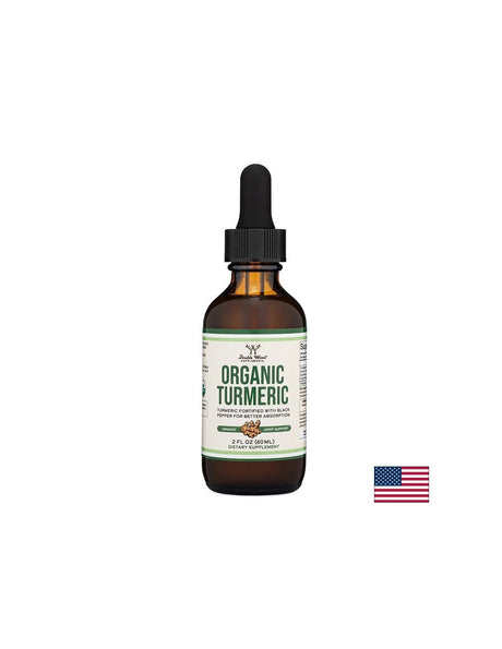 Bones and Joints - Turmeric + Black Pepper, Ginger, Rosemary, Cinnamon and Sage, 60 ml drops - Nutra Best Europe