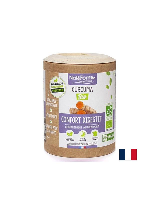 Bones and Joints - Turmeric (root), 300 mg x 200 capsules - Nutra Best Europe