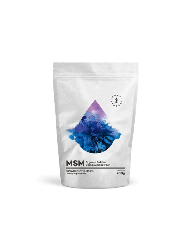 Bones and joints - MSM (methyl sulfonyl methane), 200 g powder - Nutra Best Europe