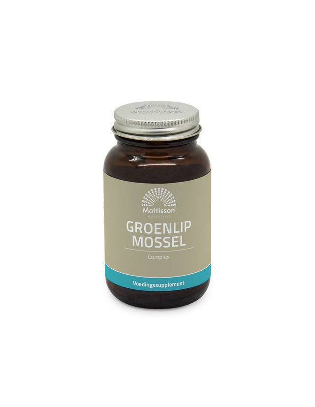 Bones and joints - Green-lipped clam complex, 60 tablets Mattisson Healthstyle - Nutra Best Europe