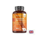 Bone system - Vitamin D3 4000 IU + K2 100 µg, 240 tablets Weight Worl - Nutra Best Europe