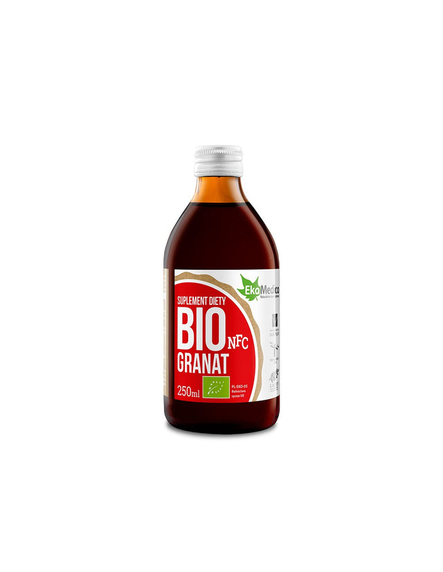 Blood system and immunity - Pomegranate Syrup Bio, 250 ml EkaMedica - Nutra Best Europe
