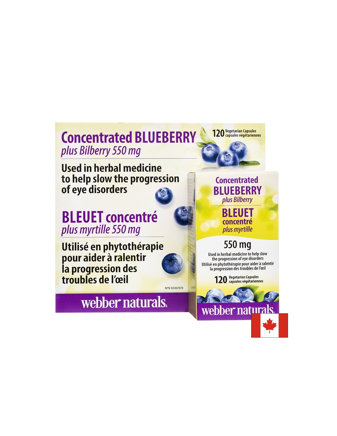 Blood system and vision - Blue + Blackberry, 120 capsules - Nutra Best Europe