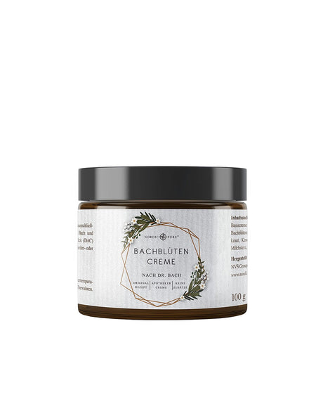 Cream with flower essences - According to the method of Dr. Bach, 100 g - Nutra Best Europe