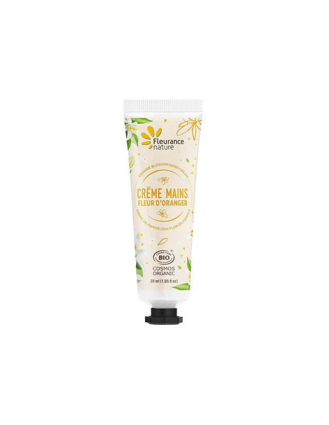 Hand cream with orange fruit water, Shea butter and Aloe Vera, 30 ml Fleurance Nature - Nutra Best Europe