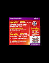 Triple combination to support the heart and brain - Krill oil + Omega-3 and astaxanthin RoyalRed, 120 softgel capsules - Nutra Best Europe