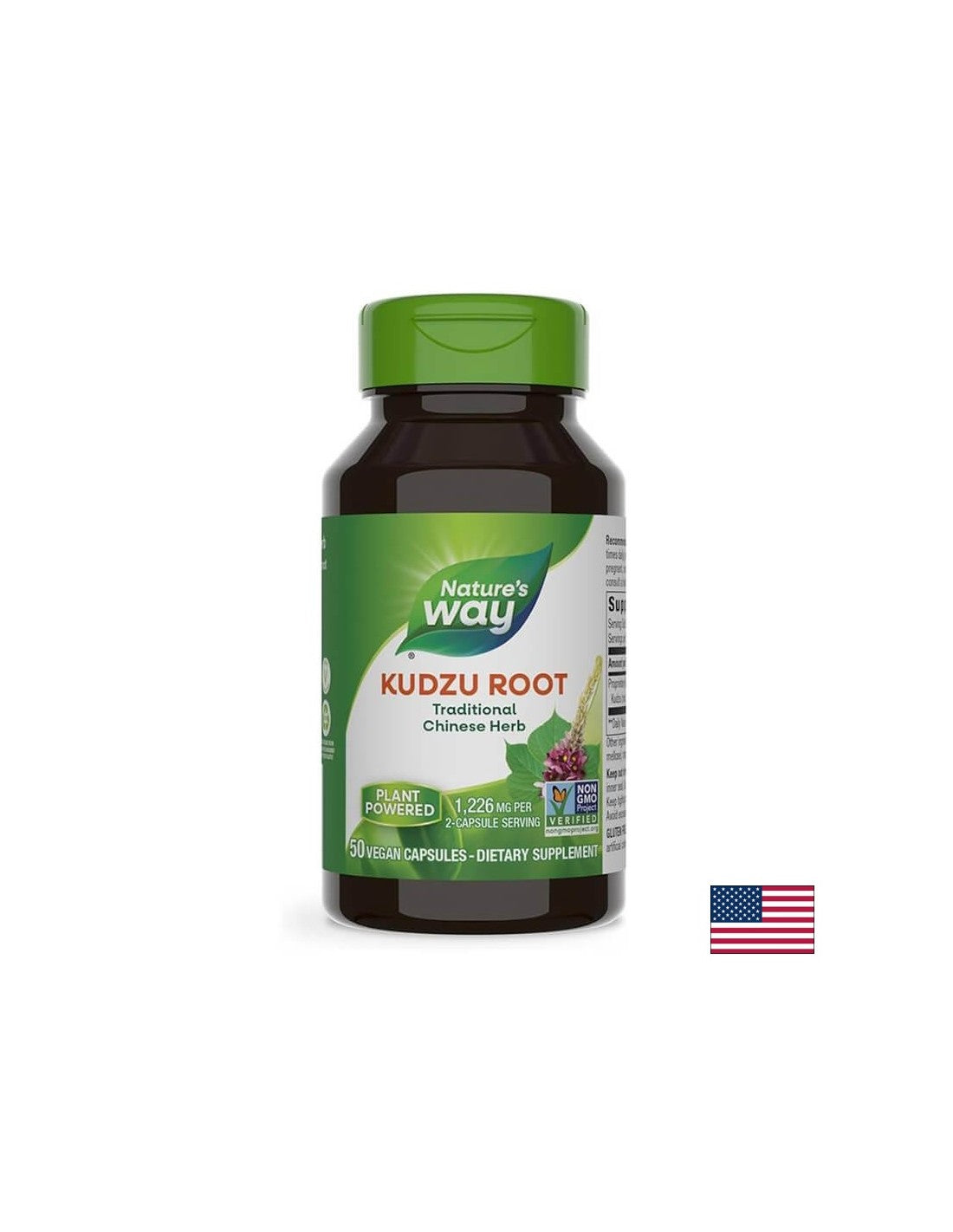 Kudzu Root 610 mg - 50 capsules - Nutra Best Europe