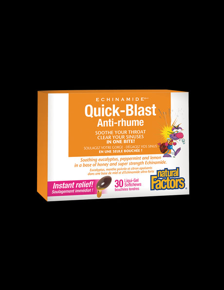 Quick-Blast Anti-rhume 85 mg - 30 Gel capsules - Nutra Best Europe