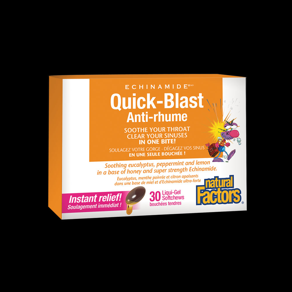 Quick-Blast Anti-rhume 85 mg - 30 Gel capsules - Nutra Best Europe