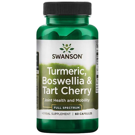 Full Spectrum Turmeric, Boswellia & Tart Cherry - 60 capsules - Nutra Best Europe