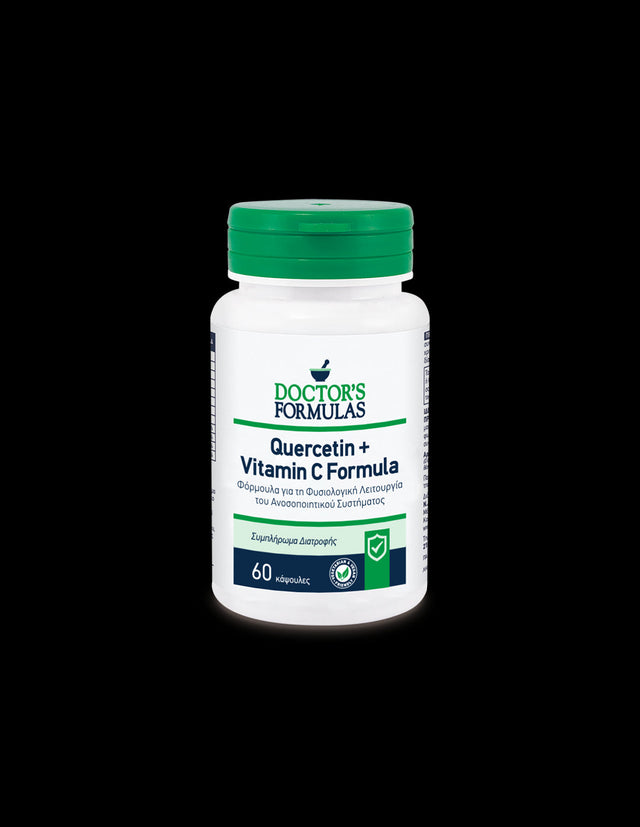 Quercetin + Vitamin C - Quercetin + Vitamin C Formula, 60 V capsules Doctor's Formulas - Nutra Best Europe