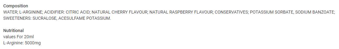 L-Arginine Pro Zero | Liquid - 500 ml - Nutra Best Europe