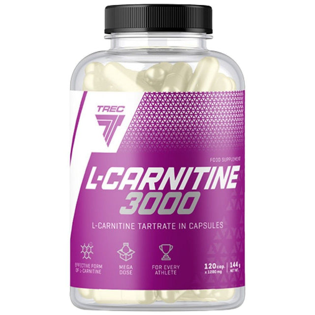 L-Carnitine 3000 Caps - 60 capsules - Nutra Best Europe