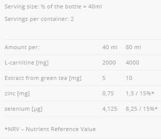 L-Carni Shock - 80 ml - Nutra Best Europe