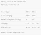 L-Carni Shock - 12 x 80 ml - Nutra Best Europe