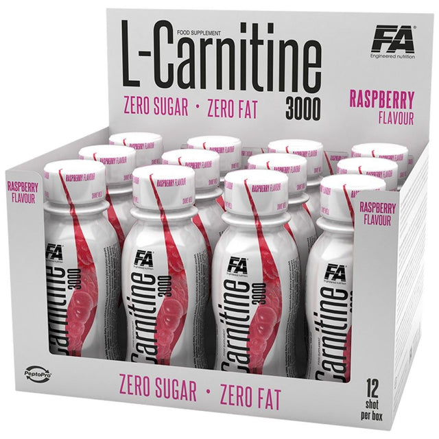 L-Carnitine Shot 3000 - 12 x 100 ml - Nutra Best Europe