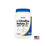 L-Citrulline (malate) - Endurance and muscle recovery, 1.2 kg powder - Nutra Best Europe