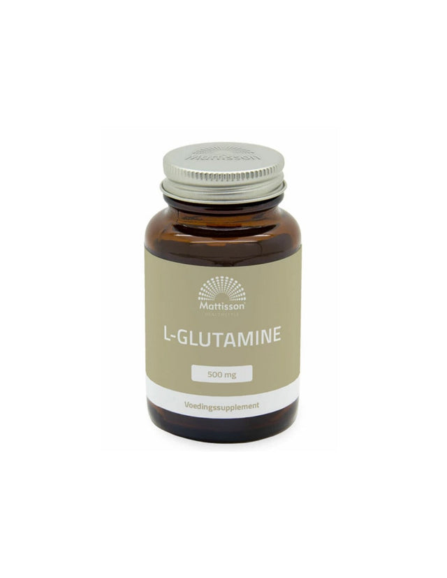 Immunity and muscle function - L-Glutamine, 500 mg x 90 capsules - Nutra Best Europe