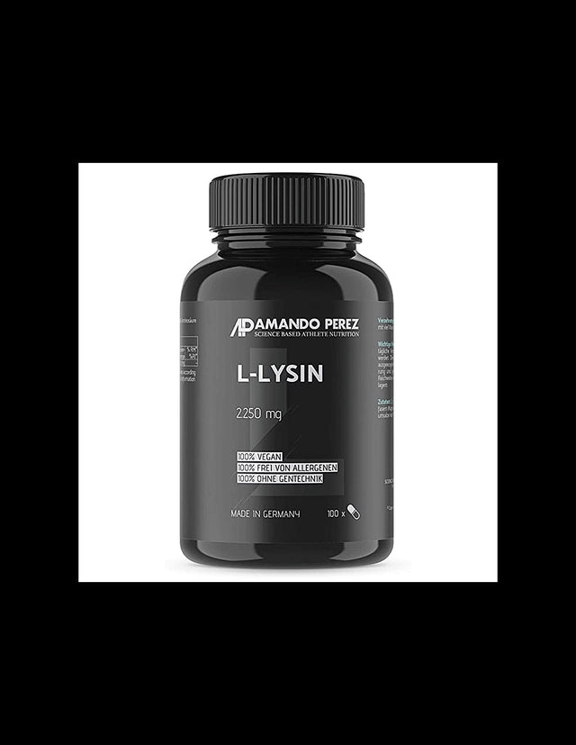 L-Lysin / L-lysine, 100 capsules - Nutra Best Europe