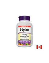 L-Lysine 500 mg - L-lysine – Immune system, 60 capsules - Nutra Best Europe