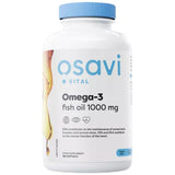 Omega 3 Fish Oil 1000 mg | Molecularly Distilled - 180 Gel capsules - Nutra Best Europe