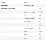 Frulove in Jelly | Exotic Fruits 1000 grams - Nutra Best Europe