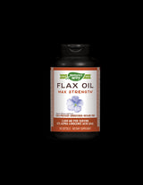 Flax Oil 1300mg High Potency - 100 Gel capsules - Nutra Best Europe