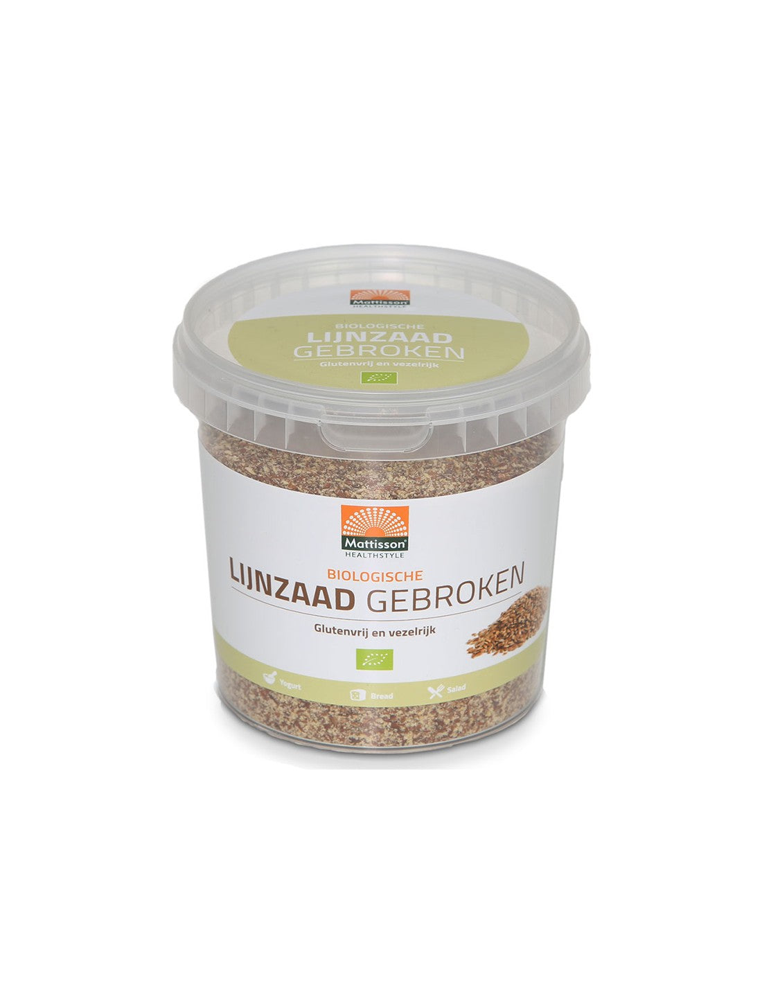 Linseed (ground) BIO, 300 g - Nutra Best Europe