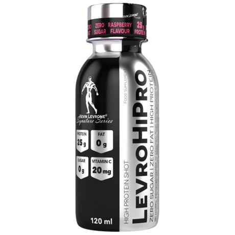 LevroHiPro Shot / 25 g of Hydrolyzed Beef Protein with Zero Sugar - 120 ml - Nutra Best Europe