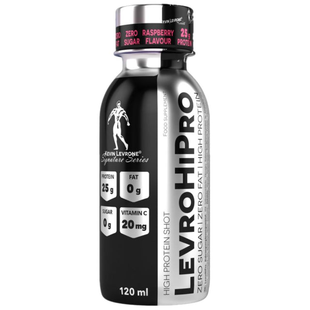 LevroHiPro Shot / 25 g of Hydrolyzed Beef Protein with Zero Sugar - 120 ml - Nutra Best Europe
