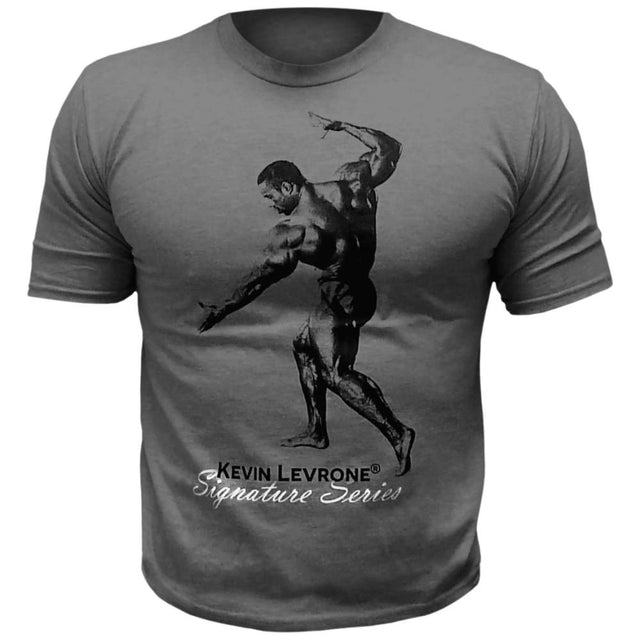 Kevin Levrone T-Shirt / Dark Grey - Nutra Best Europe