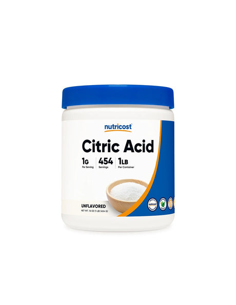 Citric acid - for cooking and canning, 454 g, powder - Nutra Best Europe
