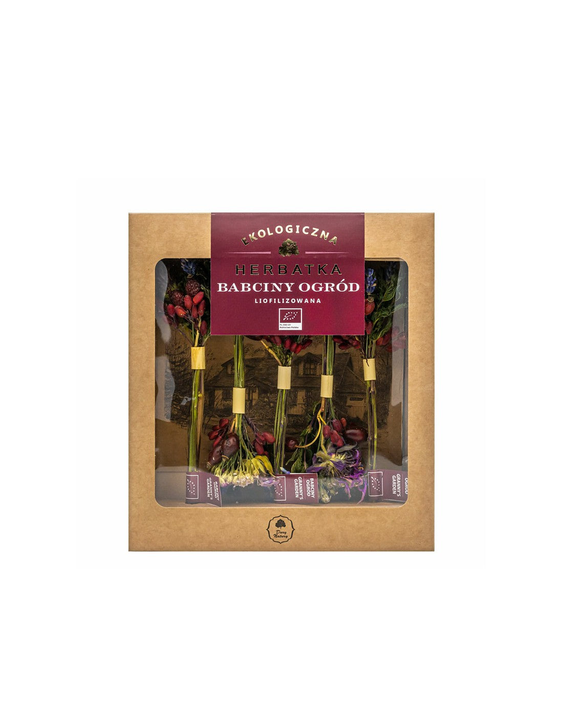 Freeze-dried tea Babina Garden Bio, 22.5 g Dary Natury - Nutra Best Europe