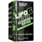 Lipo 6 Black | Cleanse & Detox - 60 capsules - Nutra Best Europe