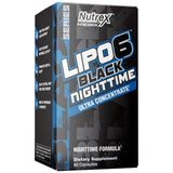 Lipo 6 Black Nighttime UC | Fat Burner + Sleep Aid 60 capsules - Nutra Best Europe