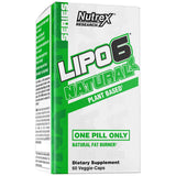 Lipo 6 Natural / Plant Based 60 capsules - Nutra Best Europe