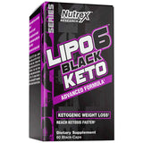 Lipo 6 Black / Keto - 60 capsules - Nutra Best Europe