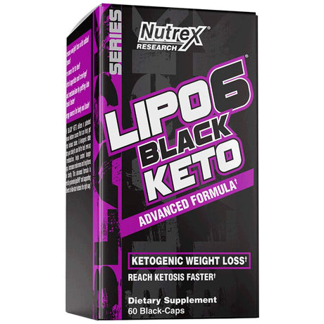 Lipo 6 Black / Keto - 60 capsules - Nutra Best Europe