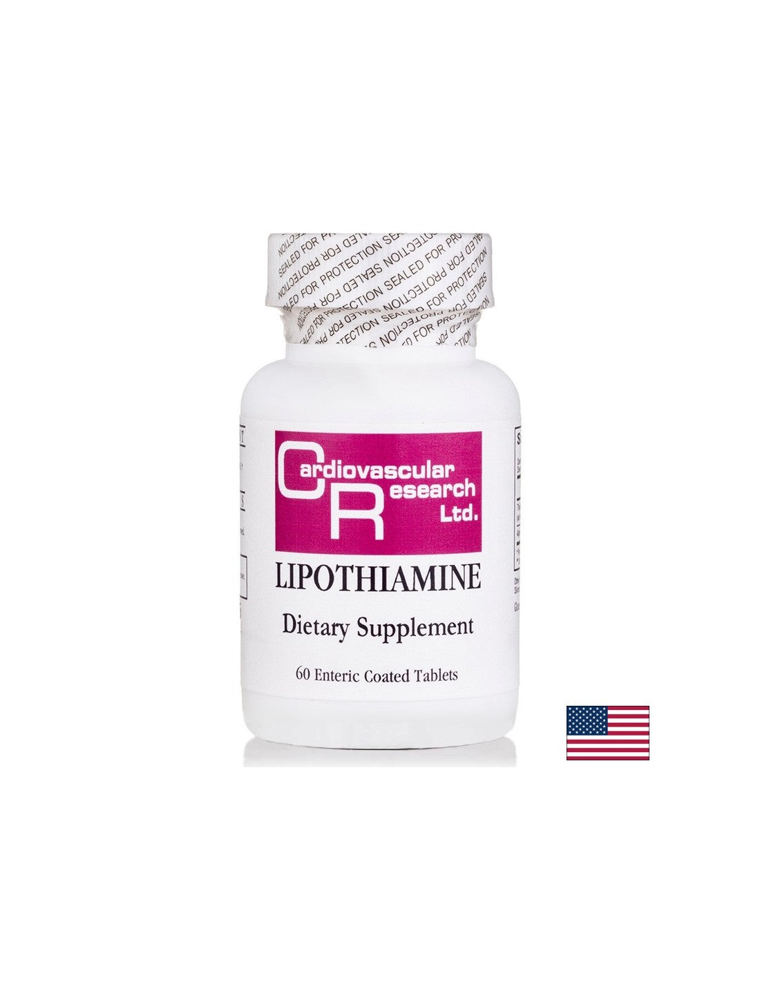 Nervous system and brain function - Lipothiamine - Thiamine + Alpha-lipoic acid, 60 tablets - Nutra Best Europe