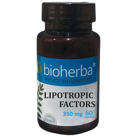 Lipotropic Factors 350 mg - 60 capsules - Nutra Best Europe