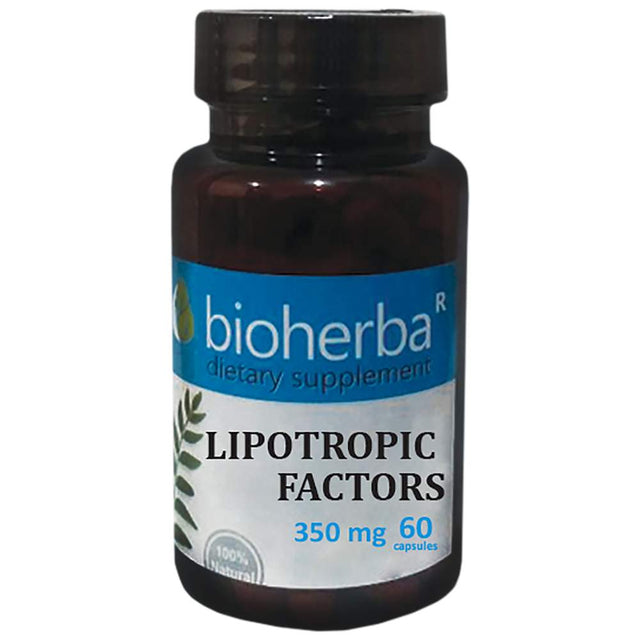 Lipotropic Factors 350 mg - 60 capsules - Nutra Best Europe