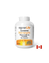 Regener Life™ Liposomal Vitamin C 500 mg - 120 Gel capsules - Nutra Best Europe