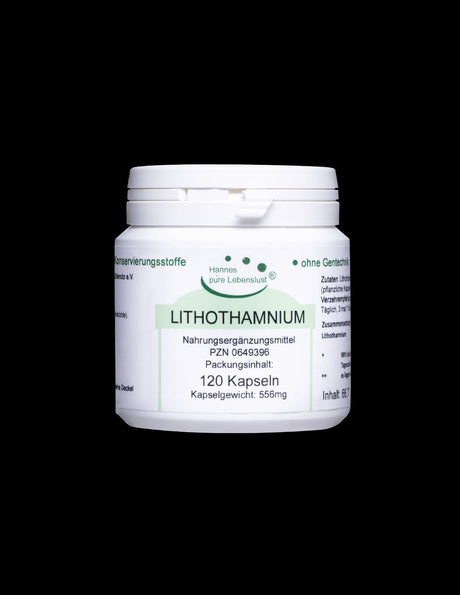 Lithothamnium - Lithothamnium (red algae), 120 capsules - Nutra Best Europe
