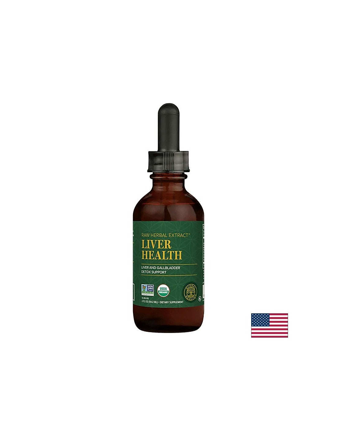 Livatrex® Liver Support Raw Herbal Extract™ / Herbal mixture for the liver and gallbladder, 59.2 ml Global Healing - Nutra Best Europe