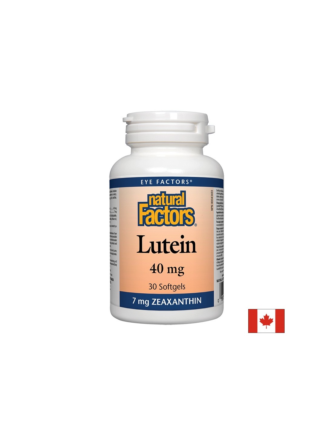 Lutein 40mg / 30 Softgels - 0 - Nutra Best Europe