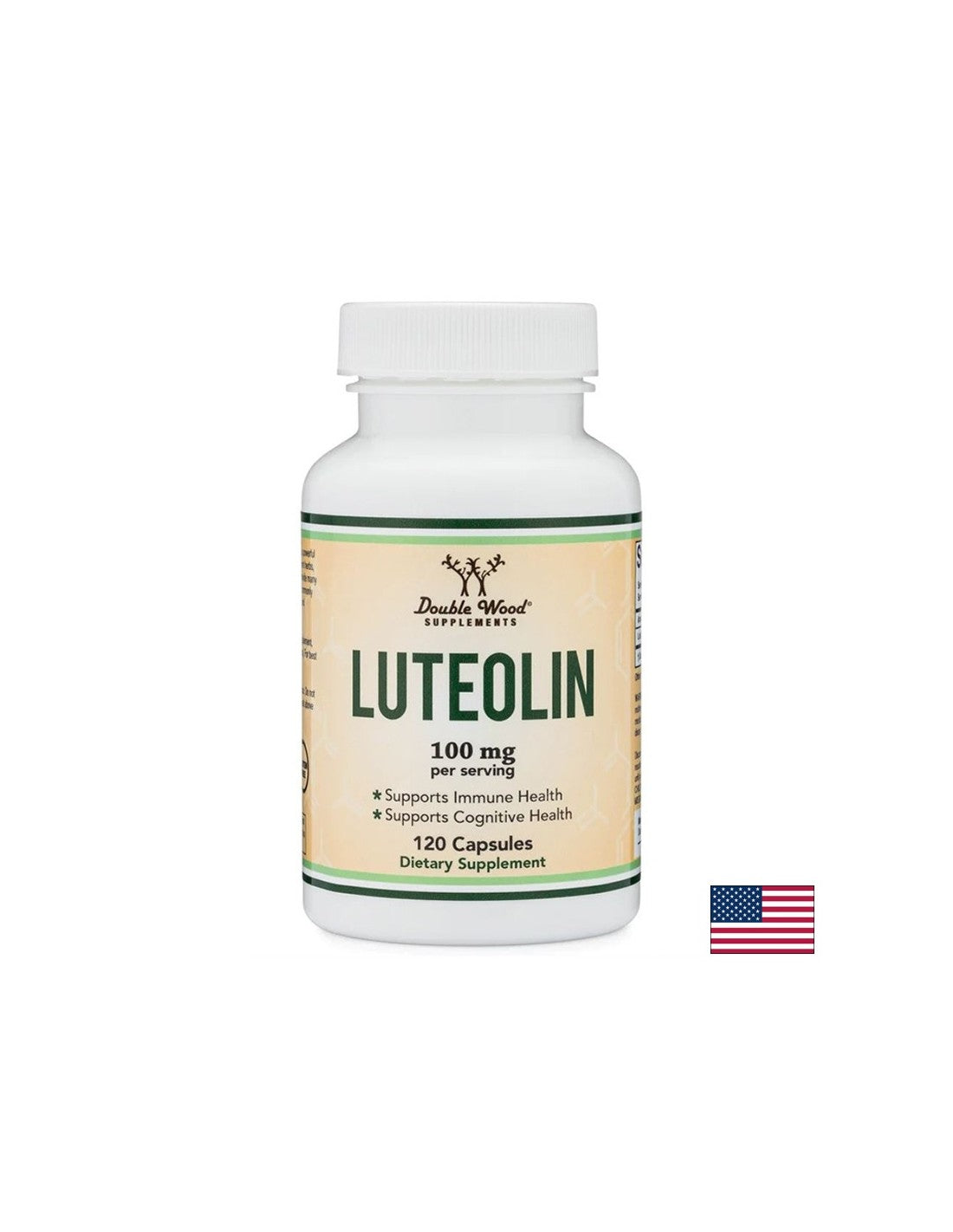 Luteolin - Luteolin 100 mg, 120 capsules Double Wood - Nutra Best Europe
