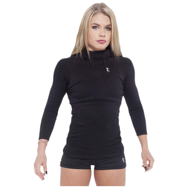 Women's top / Hoodie 01 LW The Legend - Black - Nutra Best Europe