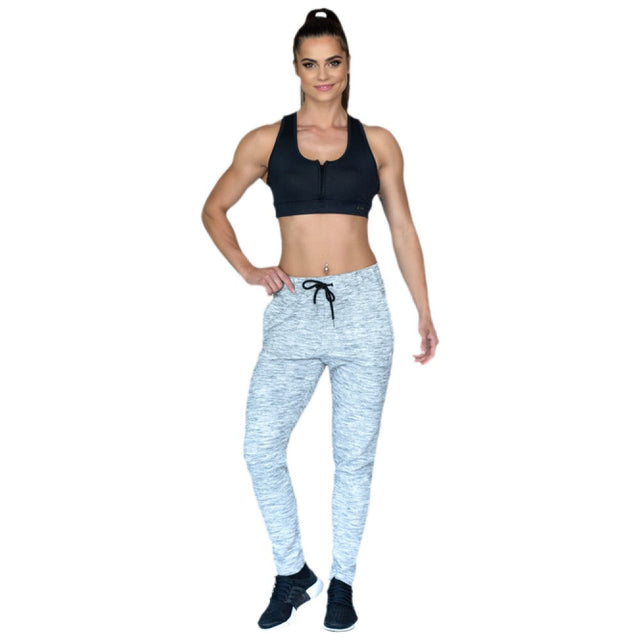 Women's pants / LW Pants Pleated Melange - Nutra Best Europe