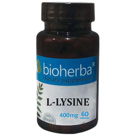 L-Lysine 400 mg - 60 capsules - Nutra Best Europe